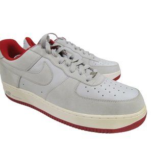New NIKE Air Force 1 w/Box 313642-007 2006 Grey/Red SNEAKERS / SHOES Sz 13